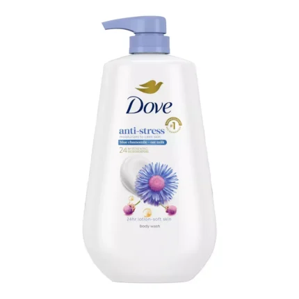 Dove Body Wash Blue Chamomile Oat Milk 30.6 oz