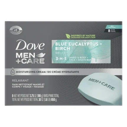 Dove Men Care Blue Eucalyptus 30 oz 8-Pack