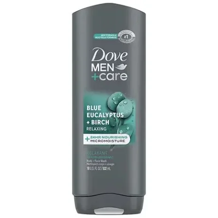 Dove Men Body Wash Blue Eucalyptus 18 oz (NPD)