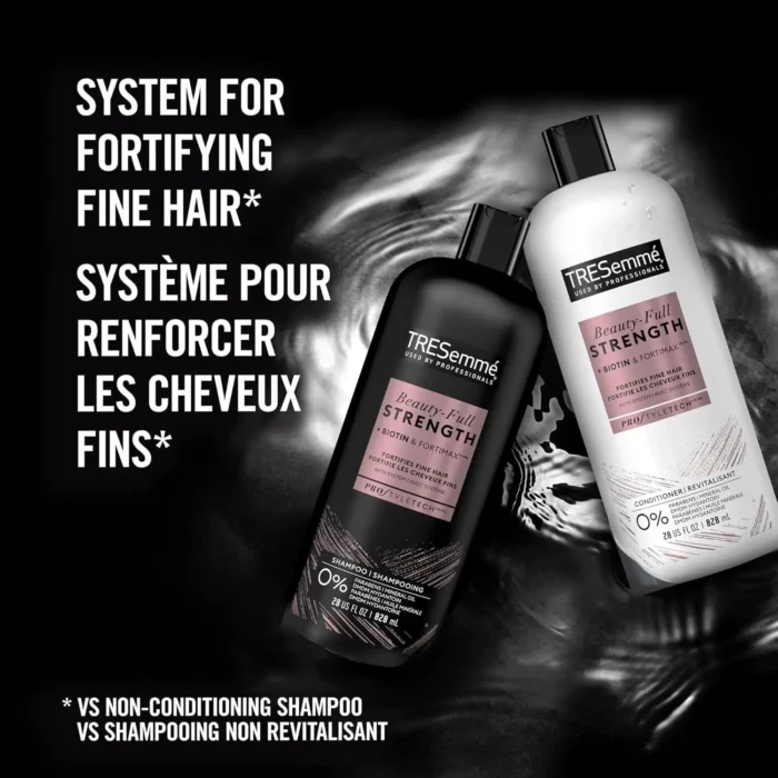 tresemme shampoo beauty full strength 28oz