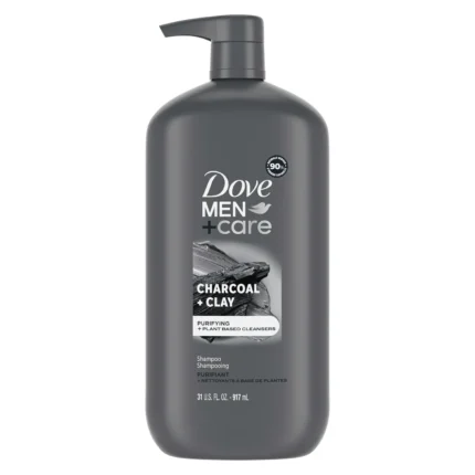 Dove Men Care Charcoal and Clay 2 in 1 Shampoo and Conditioner 31oz Pump