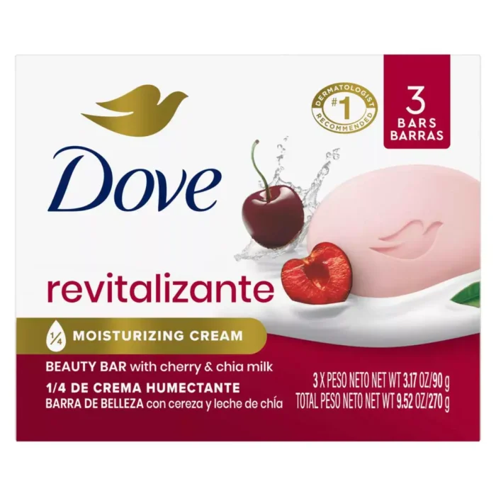 ​Dove Bar Cherry Chia 9.51 oz 3-Pack - Image 1