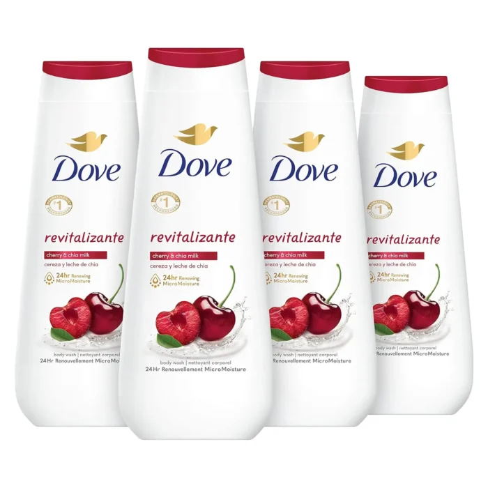 Dove Body Wash Cherry & Chia Milk 20oz (NPD) - Image 1