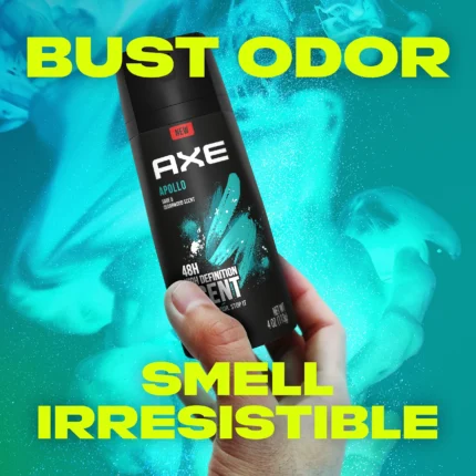 axe body spray apollo 4 oz