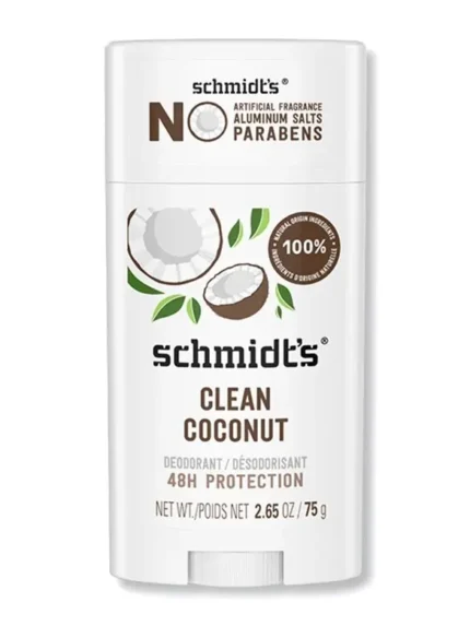Schmidt's Clean Coconut Deodorant Stick 2.65 oz