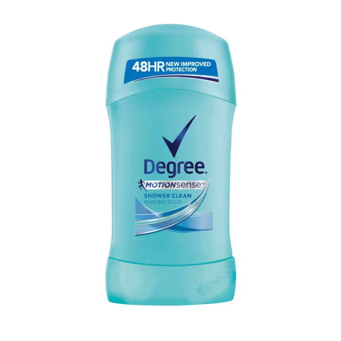 degree antiperspirant deodorant shower clean 1.6 oz