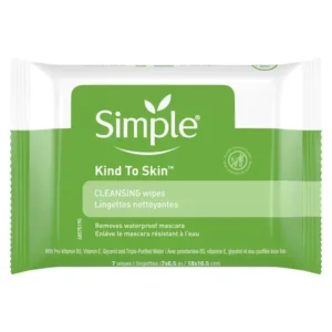 simple cleansing facial wipes 7ct