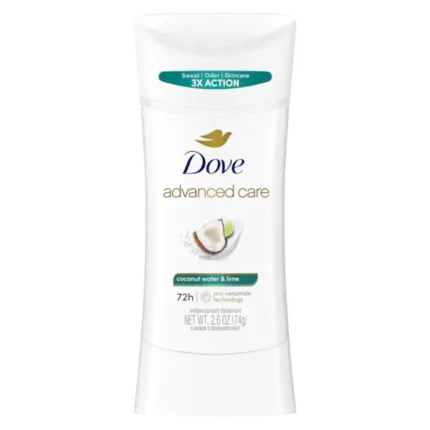 Dove Advanced Care Antiperspirant Stick Coconut Water & Lime 2.6oz (NPD)