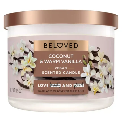 LOVE BEAUTY PLANET BELOVED CANDLE COCONUT 11.5 OZ