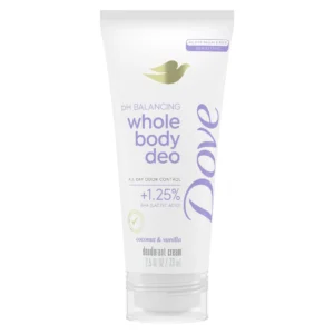 dove whole body deodorant cream coconut & vanilla