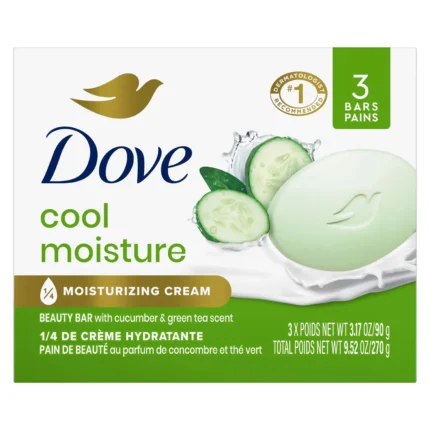 ​Dove Bar Cool Moisture 9.51 oz 3-Pack