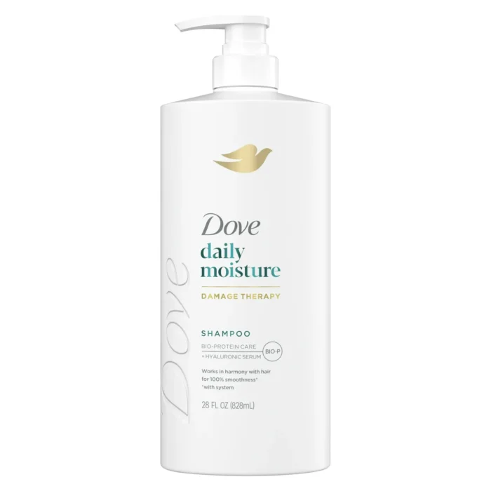 dove shampoo daily moisture 28 oz with pump