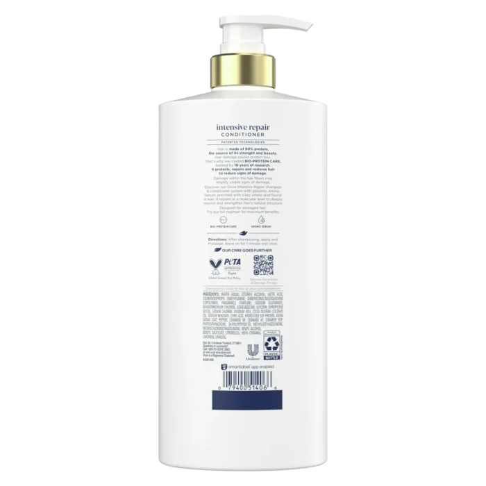 dove conditioner intensive repair 28oz with pump