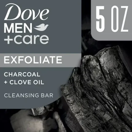 Dove Men Care Deep Clean Exfoliating Body & Face Bar 20 oz 4-Pack