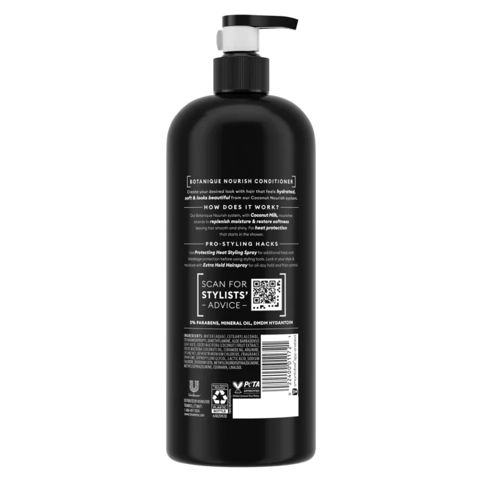 tresemme conditioner nourish coconut 28 oz