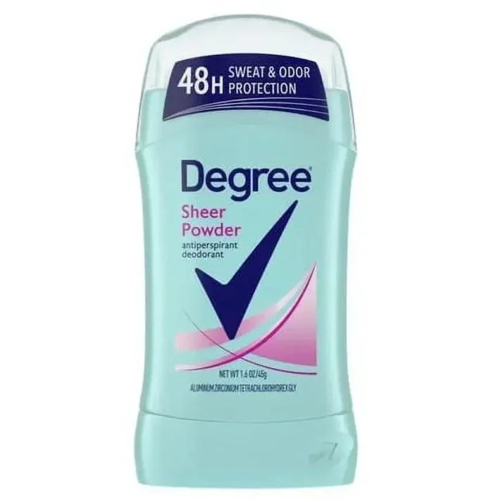 degree antiperspirant deodorant sheer powder 1.6 oz