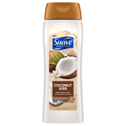 ​Suave Essentials Coconut Kiss Body Wash 18 oz