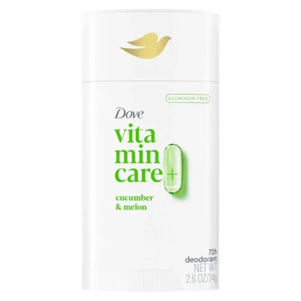 Dove VitaminCare  Deodorant Stick Cucumber & Melon 2.6oz (NPD)