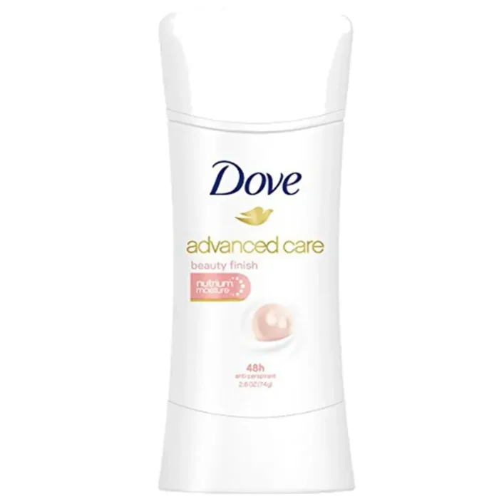 Dove Antiperspirant Deodorant Beauty Finish 2.6 oz 2-Pack - Image 2