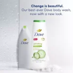 dove body wash cucumber green tea 11 oz