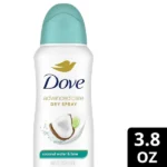 Dove Advanced Care Antiperspirant Dry Spray Coconut Water & Lime 3.8oz - Image 2