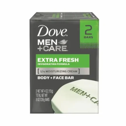 Dove Men Care Extra Fresh Body & Face Bar 3.75 oz 2-Pack