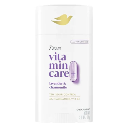 Dove VitaminCare  Deodorant Stick Lavender & Chamomile 2.6oz