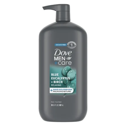 Dove Men Care Blue Eucalyptus Body Wash 30 oz (NPD)