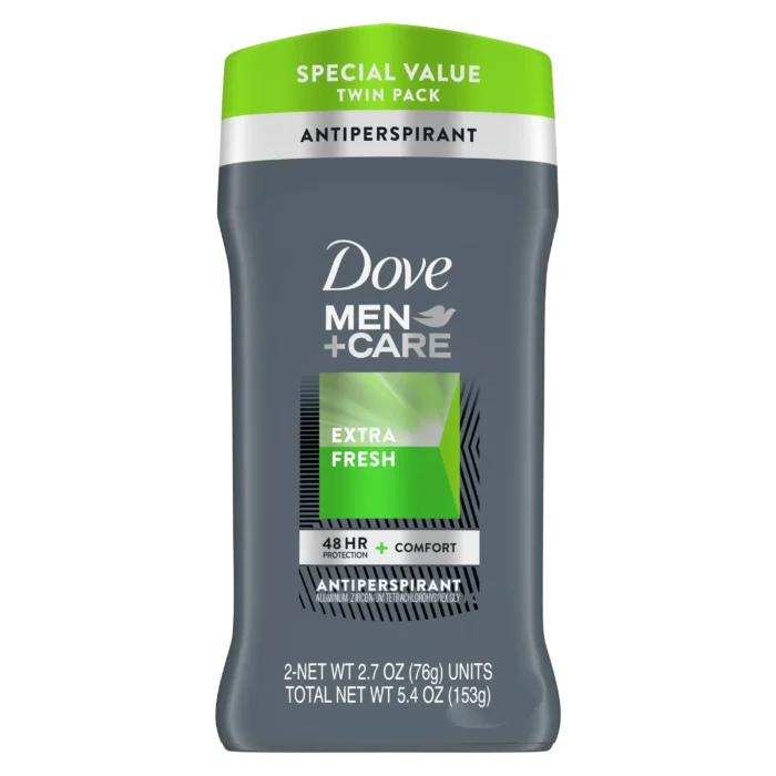 dove man care extra fresh antiperspirant 2 pack 2.7 oz