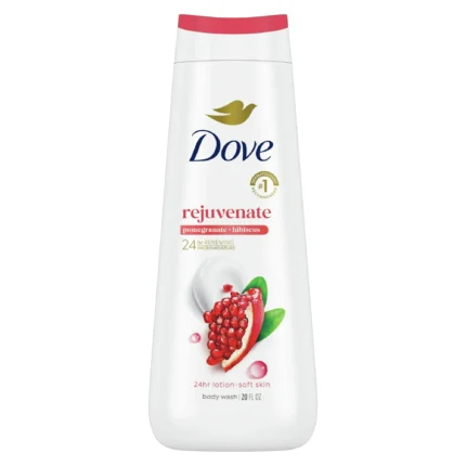 dove body wash pomegranate & hibiscus 20 oz