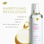 dove gloss & control hairspray extra hold 9.25 oz