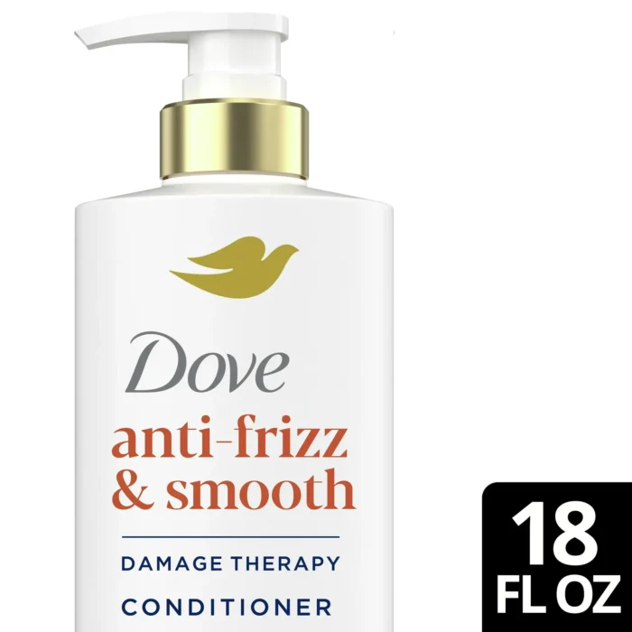 dove conditioner anti frizz smooth 18 oz pump