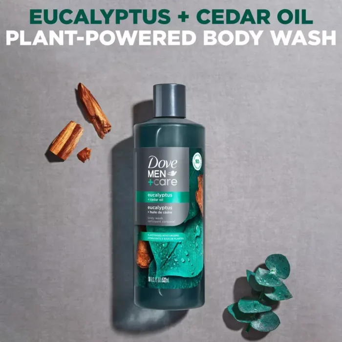 Dove Men Care Eucalyptus Cedar Body Wash 18 oz (NPD) - Image 4