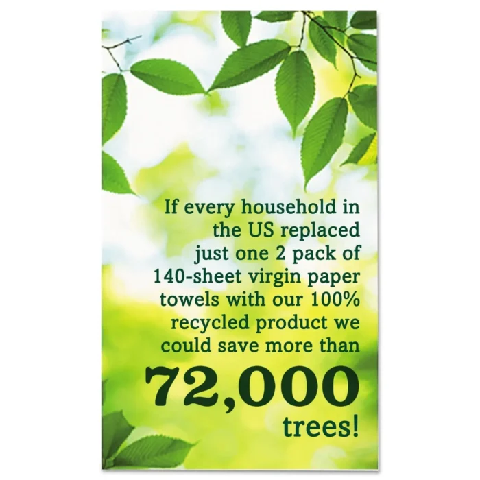 seventh generation paper towel white 156 ahwwts 8 pack