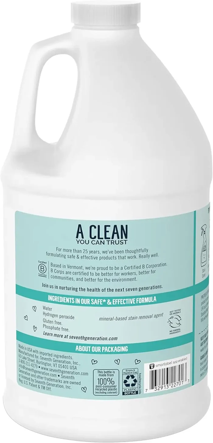 seventh generation bleach alternative free & clear 64 oz
