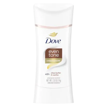 Dove Even Tone Antiperspirant Stick Shea Butter & Vanilla 2.6oz