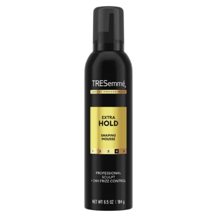 tresemme styling aid extra hold mousse