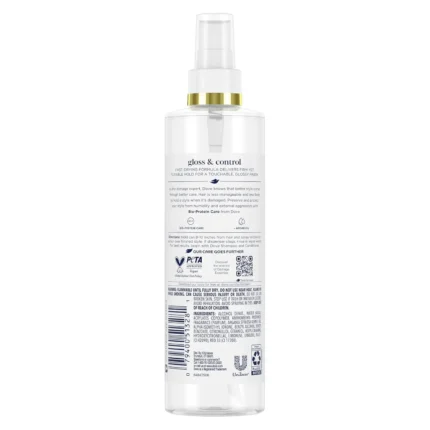 dove gloss & control hairspray extra hold 9.25 oz