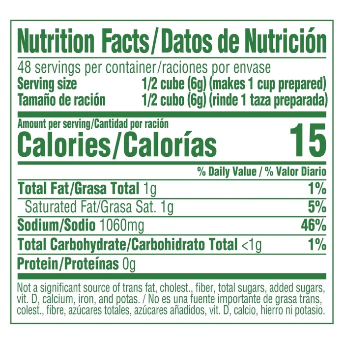 Knorr Bouillon Tomato Chicken 24 count 9.3oz - Image 3