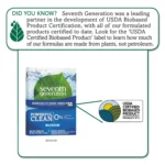 seventh generation dishwasher detergent powder free & clear 45 oz