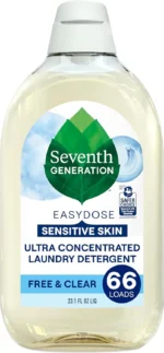 seventh generation laundry detegent free & clear 23.1 oz