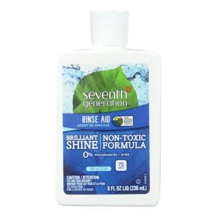 seventh generation dishwasher rinse aid free & clear 8 oz