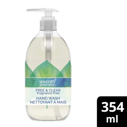 seventh generation liquid hand wash free & clear 12 oz