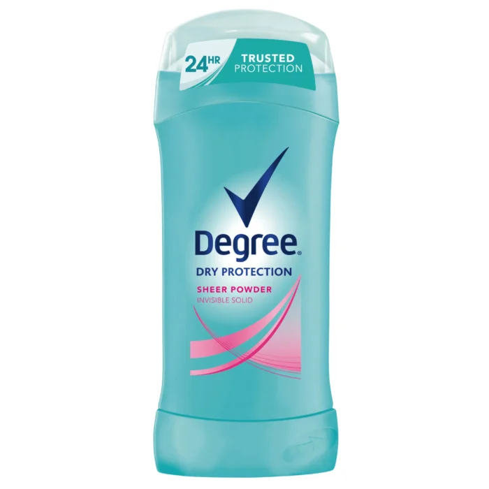 degree women dry protection sheer powder invisible solid antiperspirant deodorant 2.6 oz