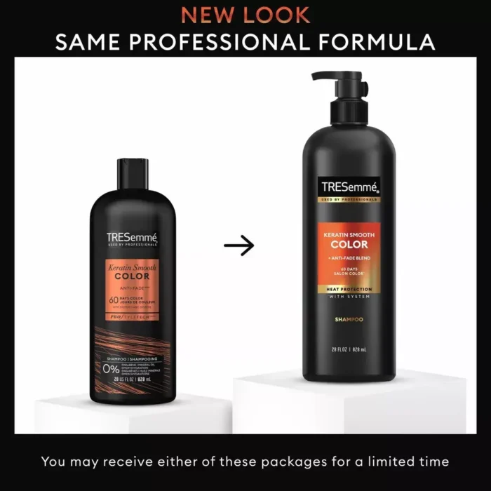 tresemme shampoo keratin smooth color 28 oz