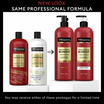 tresemme shampoo conditioner keratin smooth 28oz