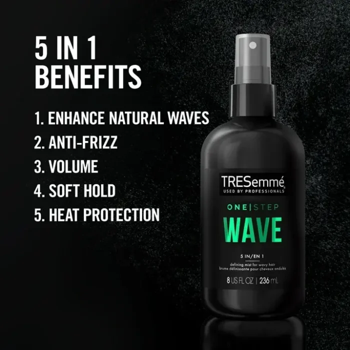tresemme one step mist 5 in 1 wave 8 oz