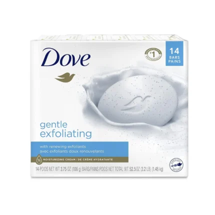 ​Dove Gentle Exfoliating Beauty Bar 52.5 oz 14-Pack​