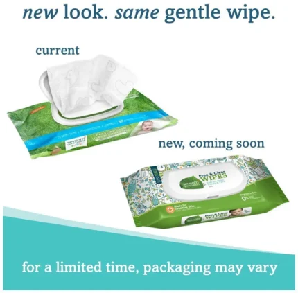 seventh generation baby wipes free & clear 30 count travel pack