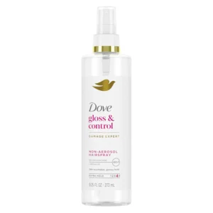 dove gloss & control hairspray extra hold 9.25 oz
